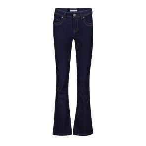 Jeans Babette flair L31 en L33 - Dark blue denim